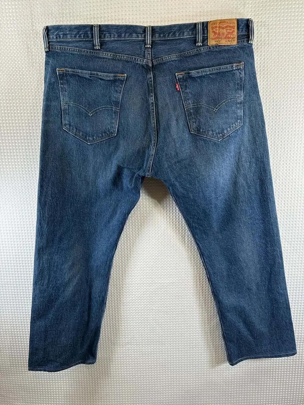 Levi's 501 Original Fit Men's Jeans W42 L32 Medium Wash